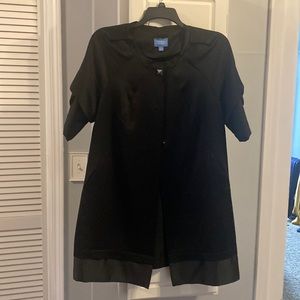 Jacket with silky look.  Great for holidays